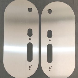 XS4 Orig Back Plates Offset 351.5x150mm SSS