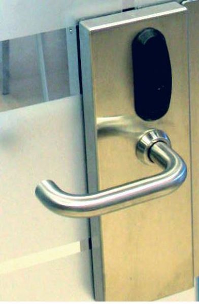 SALTO E9650UGDIM0LH XS4 Original Prox DIN Glass Door Handleset LH