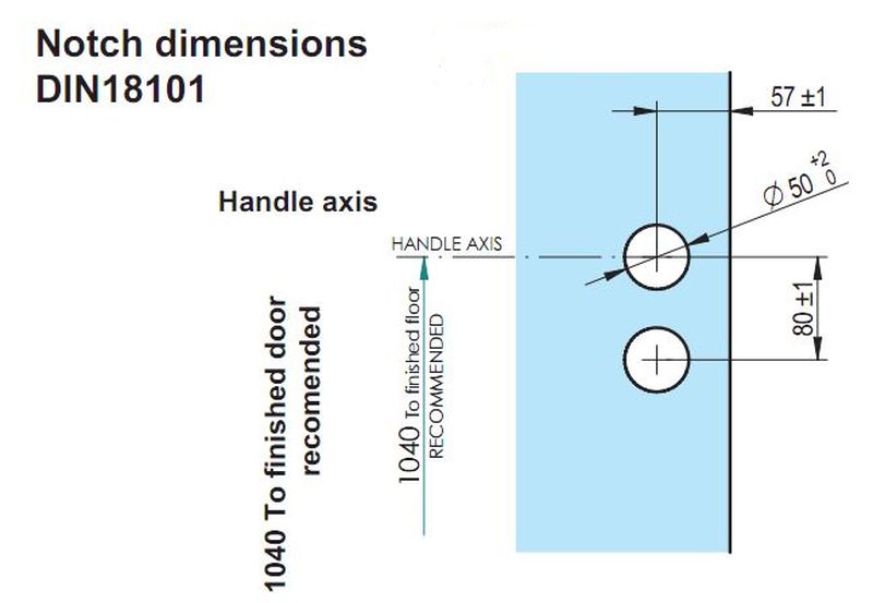 SALTO E9650UGDIM0LH XS4 Original Prox DIN Glass Door Handleset LH - Image 4