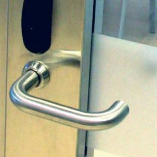 SALTO E9650UGDIM0RH Prox DIN Glass Door Handleset SSS Rh