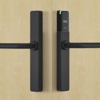 SALTO EM750L00NEB485 Xs4 One Mifare Ble L Lever Handle Ip65 Black.