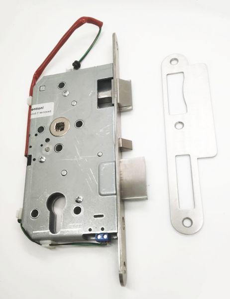 SALTO LE7E3755R41IMSLH Aelement Euro Escape Lock LH 72 55 24 Radius SS