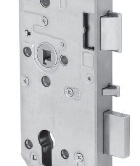 XS4 DIN Glass Door Lock Mechanism LH SS