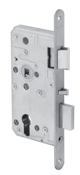 XS4 DIN Glass Door Lock Mechanism LH SS