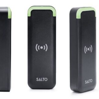 SALTO WRDM0M4B Design Xs Mifare DFire BLE Mullion Reader Blk